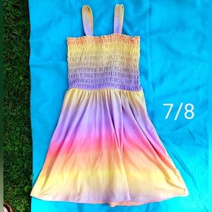 Girl's sunset dress